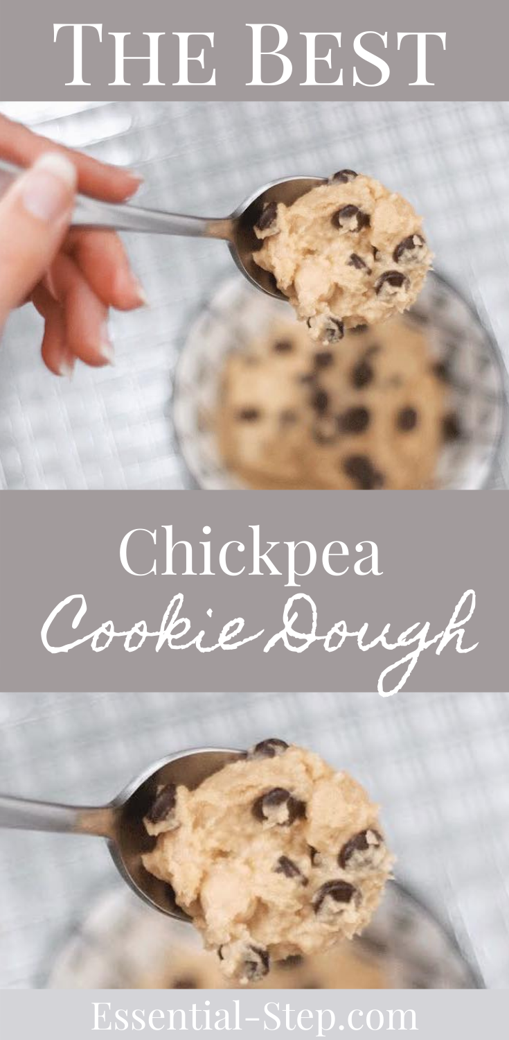 Image of the best chickpea cookie dough