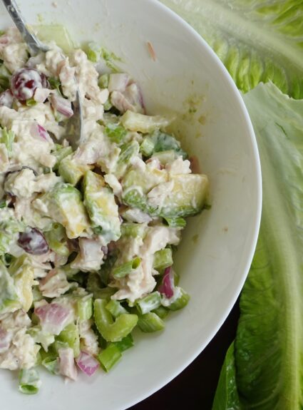 Easy Gluten Free Chicken Salad Recipe With Grapes